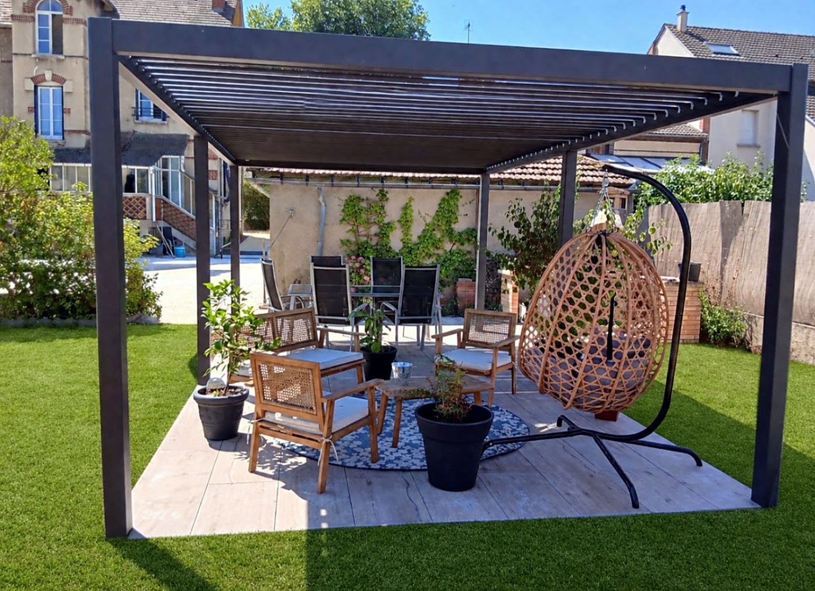 CERAME-ToP : terrasse en grès cérame imitation bois